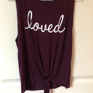 Tank top shirt